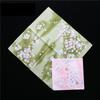 3 Stücke 43x43cm Reine Baumwolle Japanischen Koreanischen Stil Blume Gedruckt Frauen Taschentücher Quadratische Handtücher Tee Party Gefälligkeiten Für damen