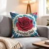 Band Grateful Dead Cushion Cover 1Pcs Decorative Covers Soft Cushion Case For Sofa Couch Decor 40X40 45X45 Pillowcases