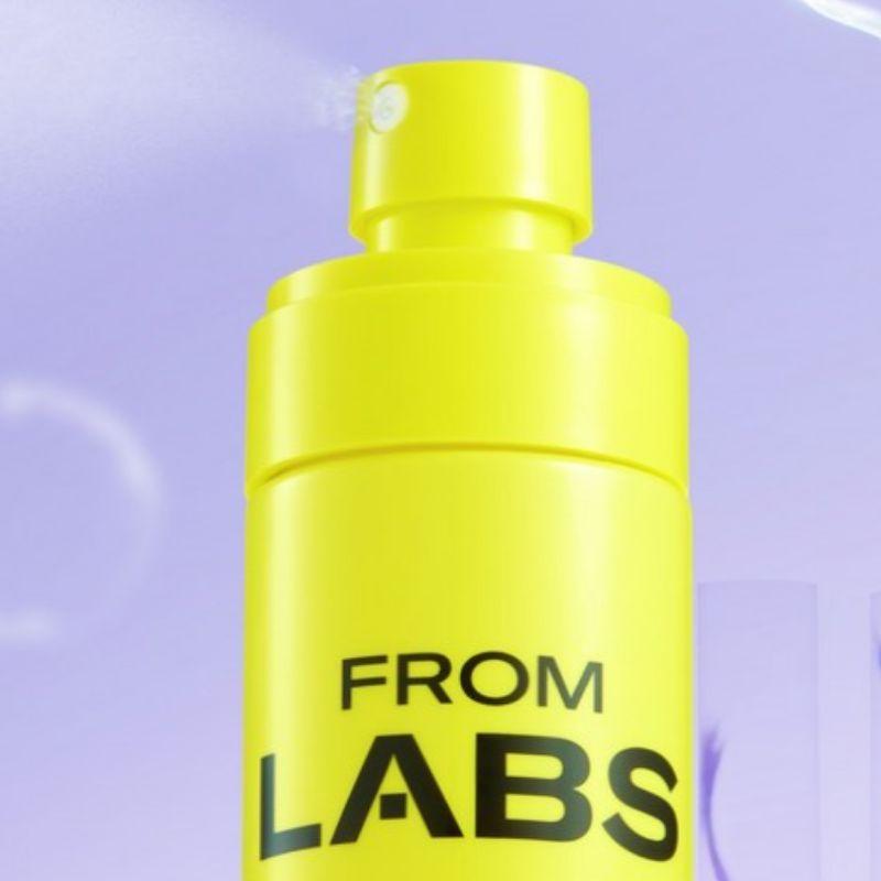 FROM LABS Trattamento a Doppio Assorbimento 200ml + Spray Trattamento Senza Risciacquo 150ml Set Cura Riparatrice Idratante per Capelli