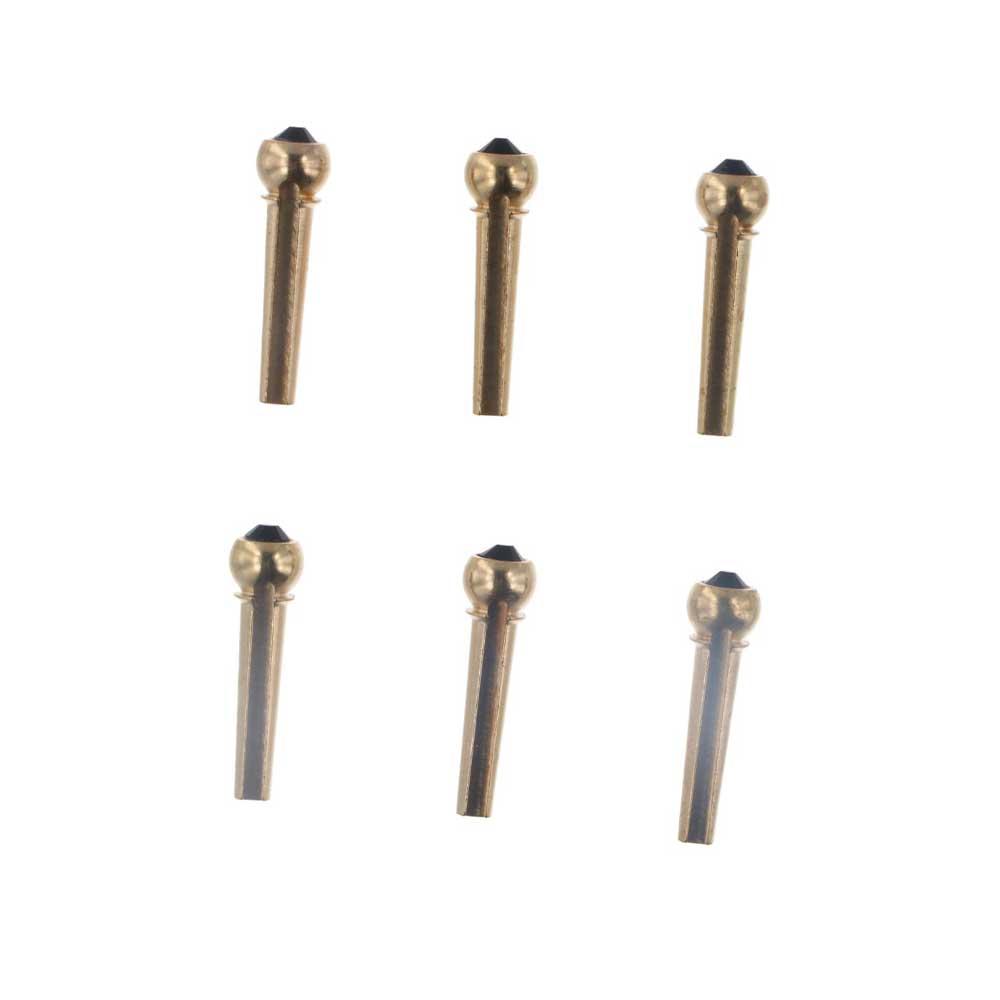 Metal Brass Stringed Instruments Guitar Strings String Nails Fixed Cone String Pins Bridge Pins