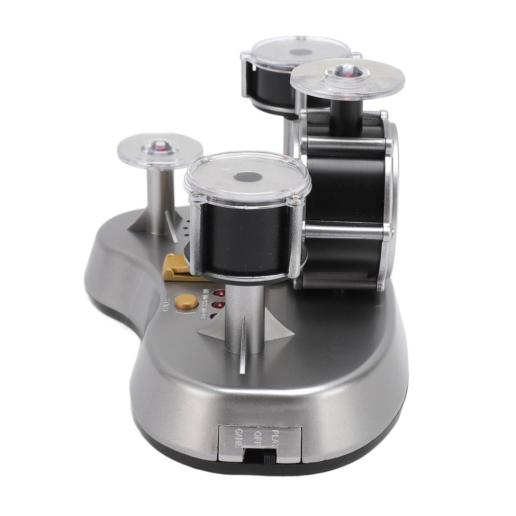 Mini Drum Set AAA Battery Powered Compact Stable Base Rich Details Finger Drum Set for Kids Collection Decoration