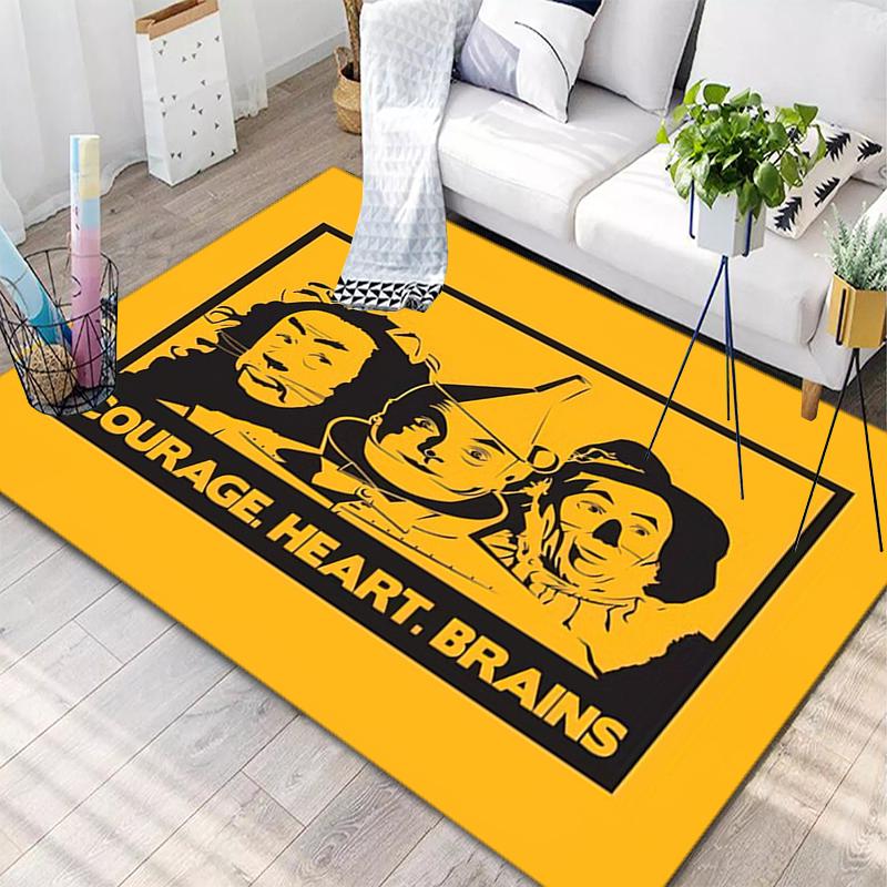 1PC The Wizard of Oz Rug - Home Decoration Carpet For Living Room Bedroom Flooring Computer Chair Area Rug