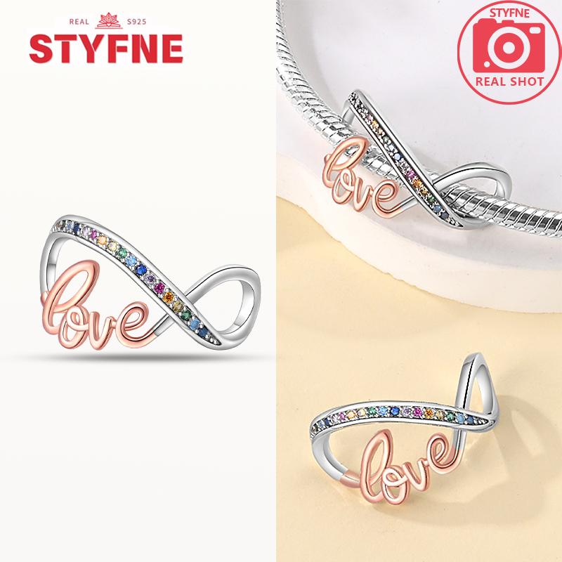 Original Koppar Roséguld Kärlekshjärta Fjäril Luftballong Berlocker Pärlor Passar Armband Dam Smycken DIY-tillbehör Gåva