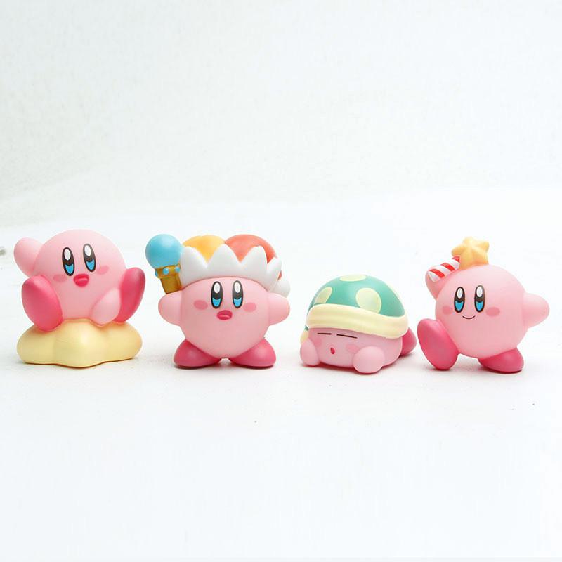 Adorable Pvc Kirby Figure Cosplay Star Display Blind Box Figurine 6.5cm Collectible