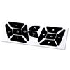 Steering A/C Radio Car Window Buttons Repair Stickers For Mercedes A/B/C/E Class