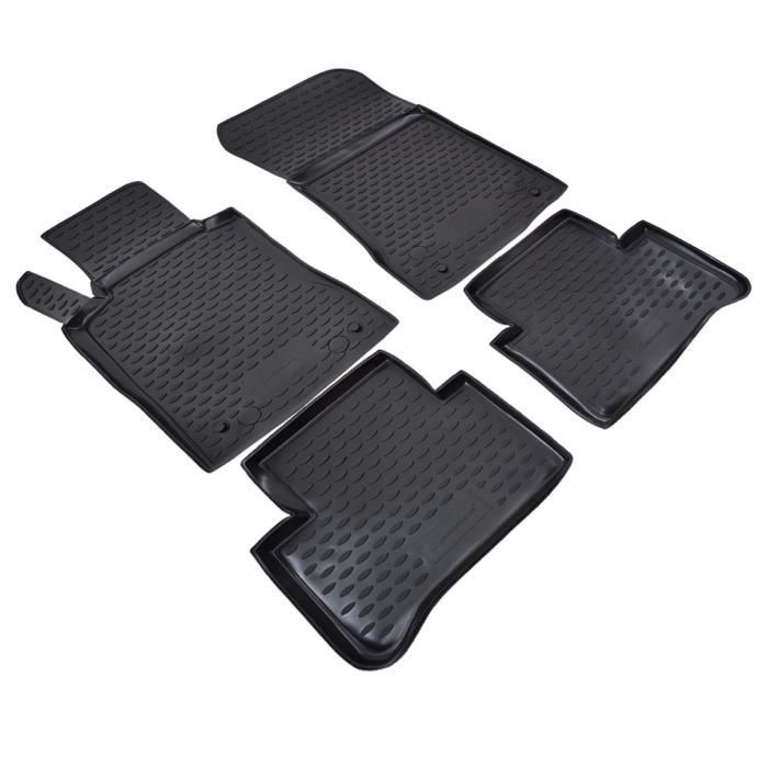 J&J AUTOMOTIVE | Tapis De Sol En Caoutchouc 3D Exclusive Pour Mercedes E Classe W211 2001-2009