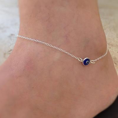 Ladies Evil Eye Alloy Electroplating Simple Cheap Anklet, Female Europe and America