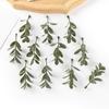 Artificial Plant Leaves Festival Party Wedding Home Room Decoration Accessories Diy GiftBox Embroidered Scrapbooking Stage Props