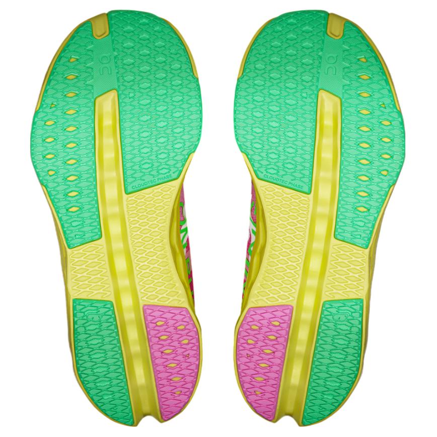 ON  Cloudsurfer Next Pink Limelight Women Sneakers 3WE30053214