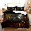 3D Digital Printing Bedding Four-Piece Set Three-Piece Set Bed Sheet Quilt Pillow