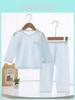 Infant Kids Cotton Summer Sleepwear With Animal Pattern And Open Crotch Design