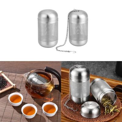 Premium 304 Stainless Steel Tea Infuser with Fine Mesh for Tea Coffee Spice Ball Strainer Durable Kitchen Teaware