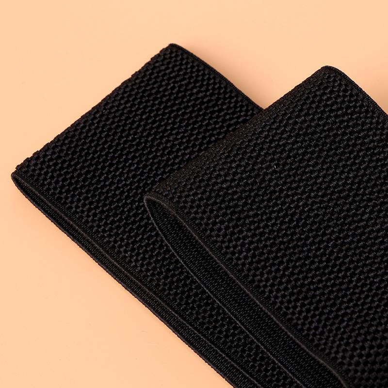 2026 Fashion Women's Elastic Wide Waist Seal Bow Rhinestone Buckle Dress Coat Sweater Decorative Corset Belts for Women Luxury