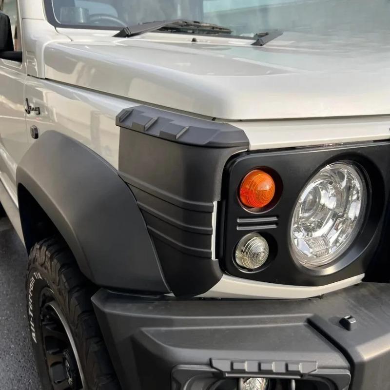 For Suzuki Jimny JB64W JB74W + 2-Door 4-Door ABS Front Rear Body Corner Wrap Protection Cover Exterior Guard Trim