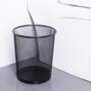 Lionga Metal Mesh Iron Art Trash Can