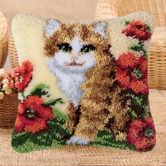 Nicediy Animal Needlework Crochet Latch Hook Rug Kit DIY Mat Tapijt Kits Accessories Carpet Embroidery Knitt Handmade Room Floor