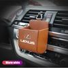 WQB1 Car Vent Phone Holder Storage Box Car Storage Accessories For Lexus F SPORT ES RX NX LS UX LM LX GX LC RZ IS CT GS RC HS SC LBX