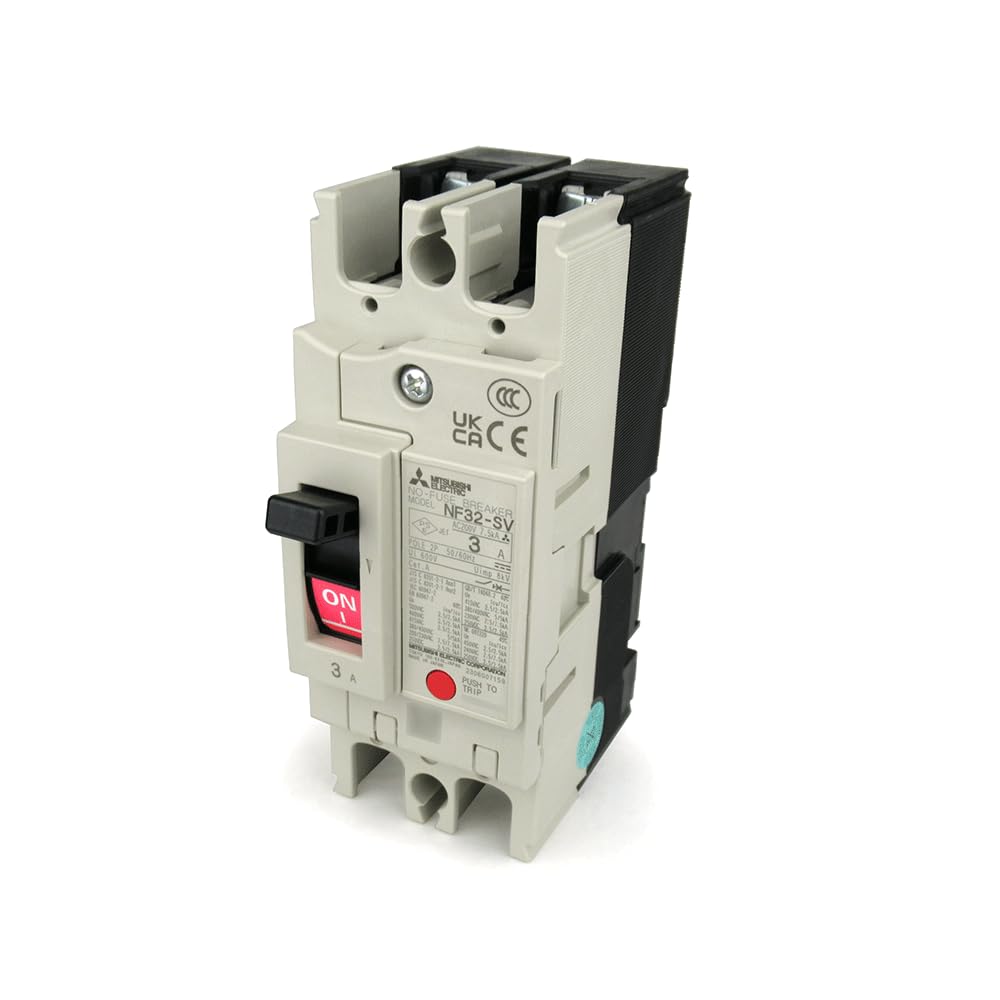 Mitsubishi Electric 2P 30A Pojistka NN NF32-SV (Žádný jistič) (2 pól) (AC/DC)