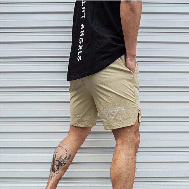 Men Shorts Light Weight Thin Short Pants Running Squat Fitness Shorts Men Gym Wear Quick-drying Drawstring Shorts