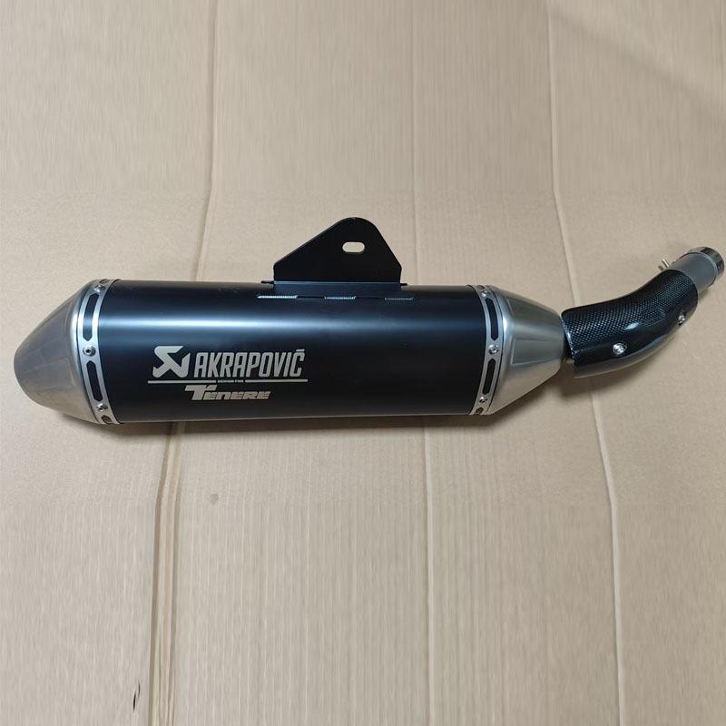 Yamaha Tenere 700 T700 Stainless Steel Exhaust Pipe with Heat Shield