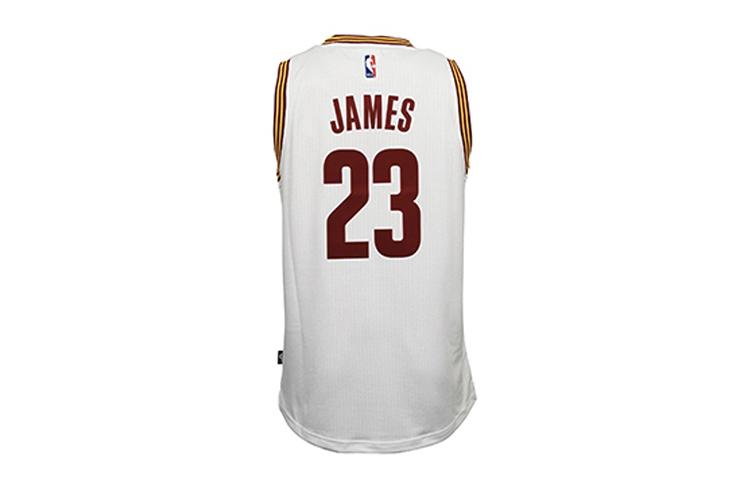 adidas NBA Jersey Cleveland James Cleveland Cavalier Swingman Basketball Jersey Men's White A61200