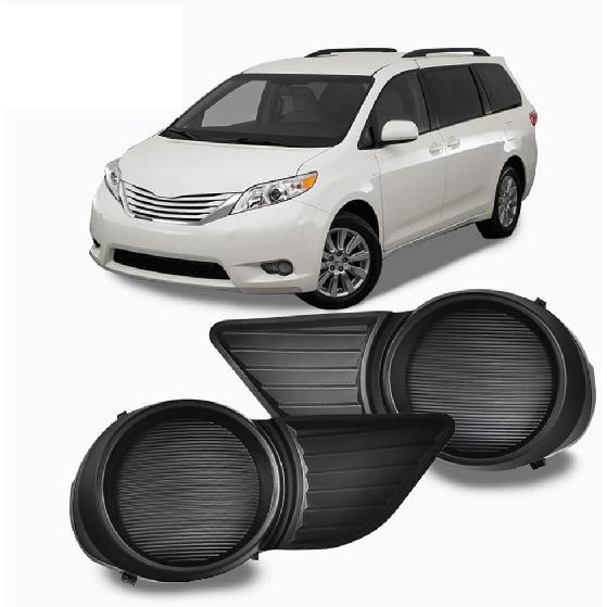 

PIT66 Крышка противотуманной фары, Совместима с Sienna L 2013 2014 2015 2016 2017/ Sienna (подмодель: Базовая, LE, Ограниченная, SE, XLE) 2011-2017#5212708020