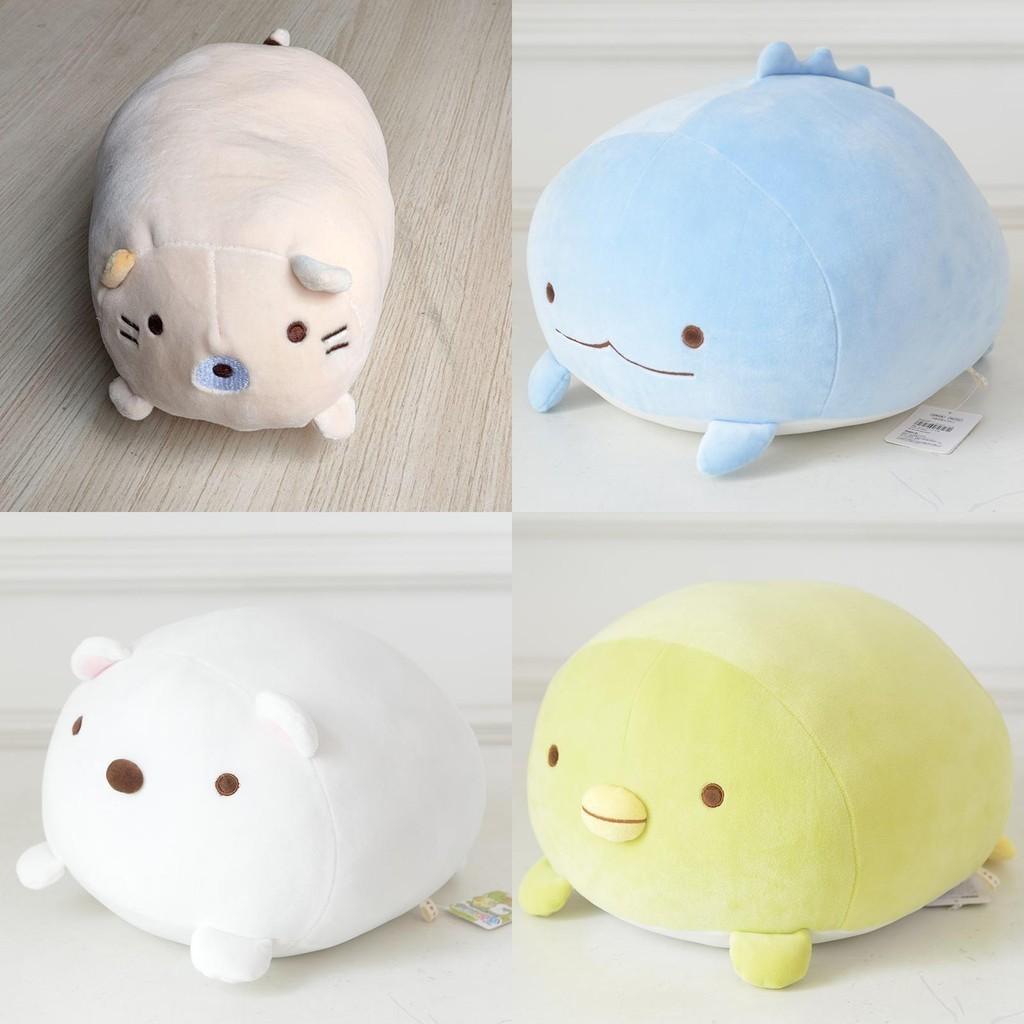 Adorable San-x Sumikko Polar Bear Kitty Dinosaur Plush Stuffed Pillow Toy For Comfort