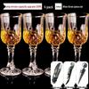 Copas de Vino Tinto de Cristal Europeo Flevenz (Conjunto de 6)