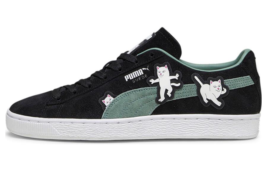 

RIPNDIP X Puma Suede Lord Nermal Black Eucalyptus 393872-01 35.5