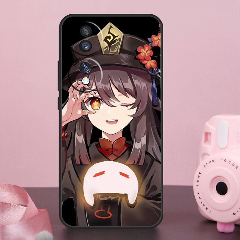 

Genshin Impact Hutao Case For Honor 200 400 Pro 50 70 90 X9a X9b X9c X9d X8b X8c Win Magic 7 Lite 5 6 8 Pro Cover Honor 200