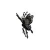 Große Metall-Haarklammer für Damen High-End-Design Strass Schmetterling Stil Haaraccessoires für Hochsteckfrisuren und Haarstyling