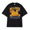 Mac & Cheese Enthusiast Vintage Funny Graphic Tee Shirt Men's Clothing 100% Cotton Casual T Sh