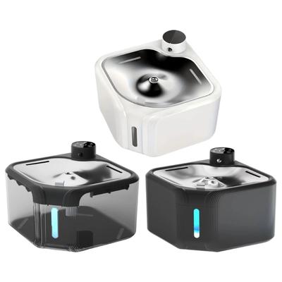 Intelligent Sensing Dog Water Dispenser With ABS Construction And Antislip Design 2.8L Capacity Water Fountain for Pet