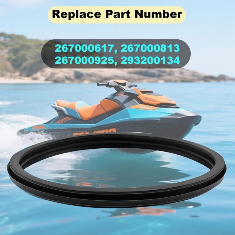 Corrosion Resistant Marine Engine Gasket High Elasticity Jet Pump Gasket 293200134 Simple Installation for Bike Spark