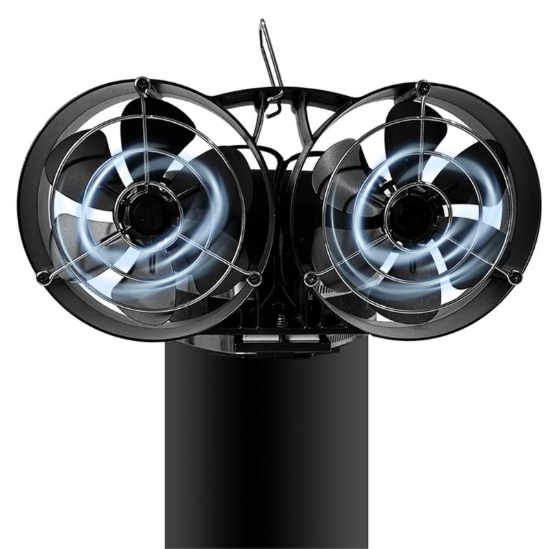 Wentylator do pieca bez prądu Wentylator do pieca zasilany ciepłem Przyjazne dla środowiska rozwiązanie grzewcze do nowoczesnego wystroju domu