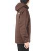 The North Face Reversible Anytime Insulated Hoodie for Water Coal Size L Men, Repellent, Windproof, Warm, Brown,