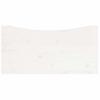 Desk Top, White, 80X40X2.5 Cm, Solid Pine Wood