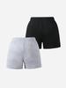 Girls' Everyday Casual & Stylish Shorts (2-Pack) — Summer Style with Cartoon Cat Paw Print