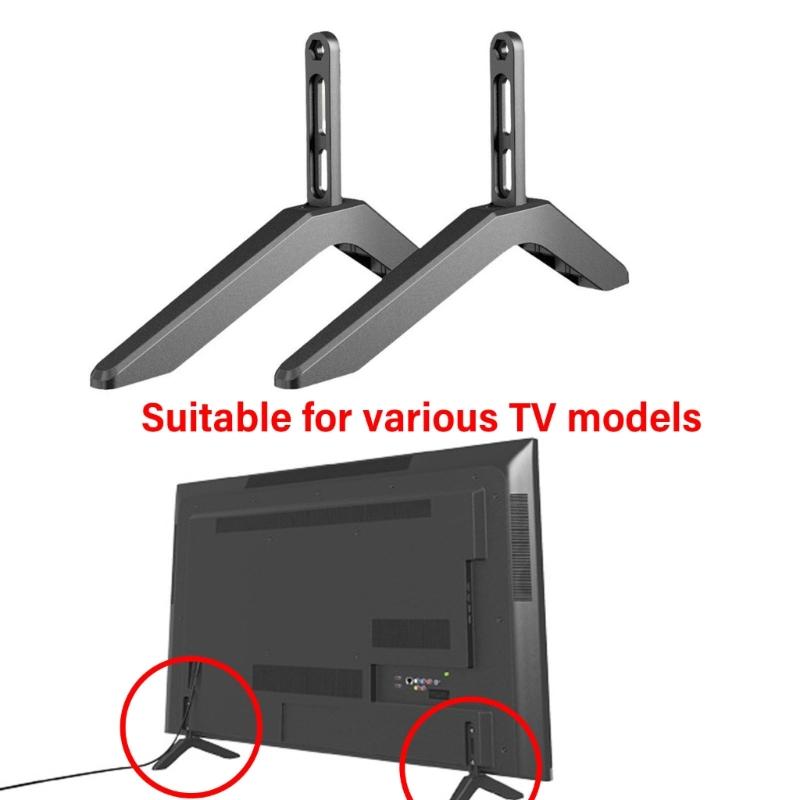 TV-Ständer mit sicherem Halt Fernseherhalter für mehrere Fernsehmodelle Einfache Aufbauten Verstellbar