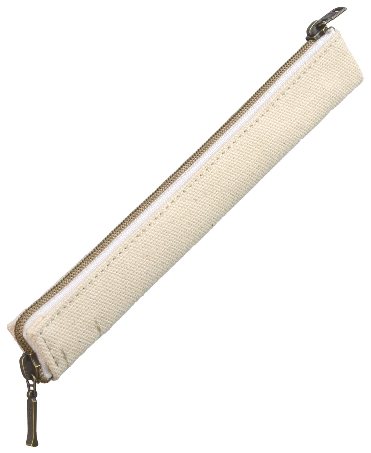 

No BoRDER PERiTOSS Холст Курасики в пенале для 1 натурального цвета [Сделано в Японии] Ручка, PT-0119HUB