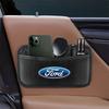 AKS1 Car Storage Bags Seat Back Side Door Stowing Tidying Pocket For Ford STRacing Mustang Edge Focus 2 3 MK2 MK3 MK5 Fiesta MK7 F150