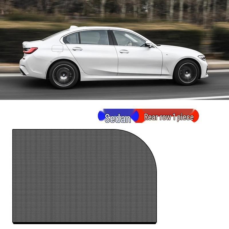 Sedan Car Window Anti-Mosquito Mesh Sunshade and Insect-Proof Net