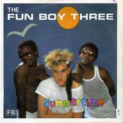 7inch Record FUN BOY THREE - Summertime CHS2629 Chrysalis 1982 UK Pop Used