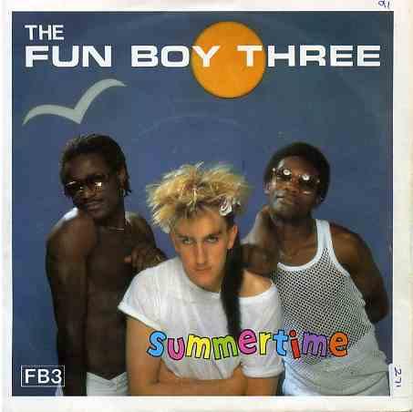 

7inch Record FUN BOY THREE - Summertime CHS2629 Chrysalis 1982 UK Pop Used