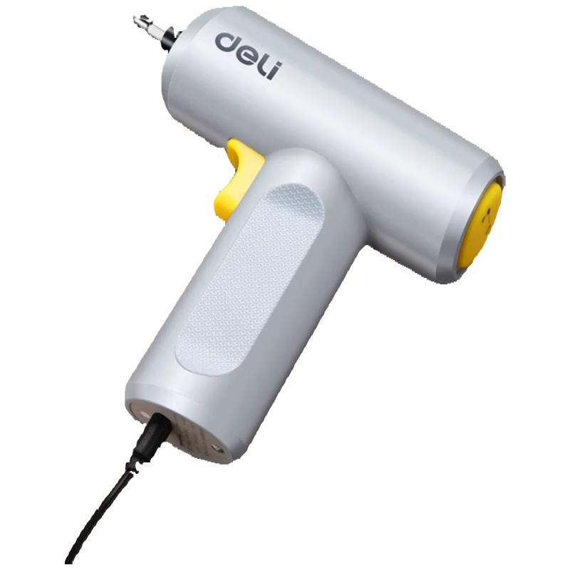 

Deli Electric Screwdriver with 44-piece Bit Set CN plug (adapter included)