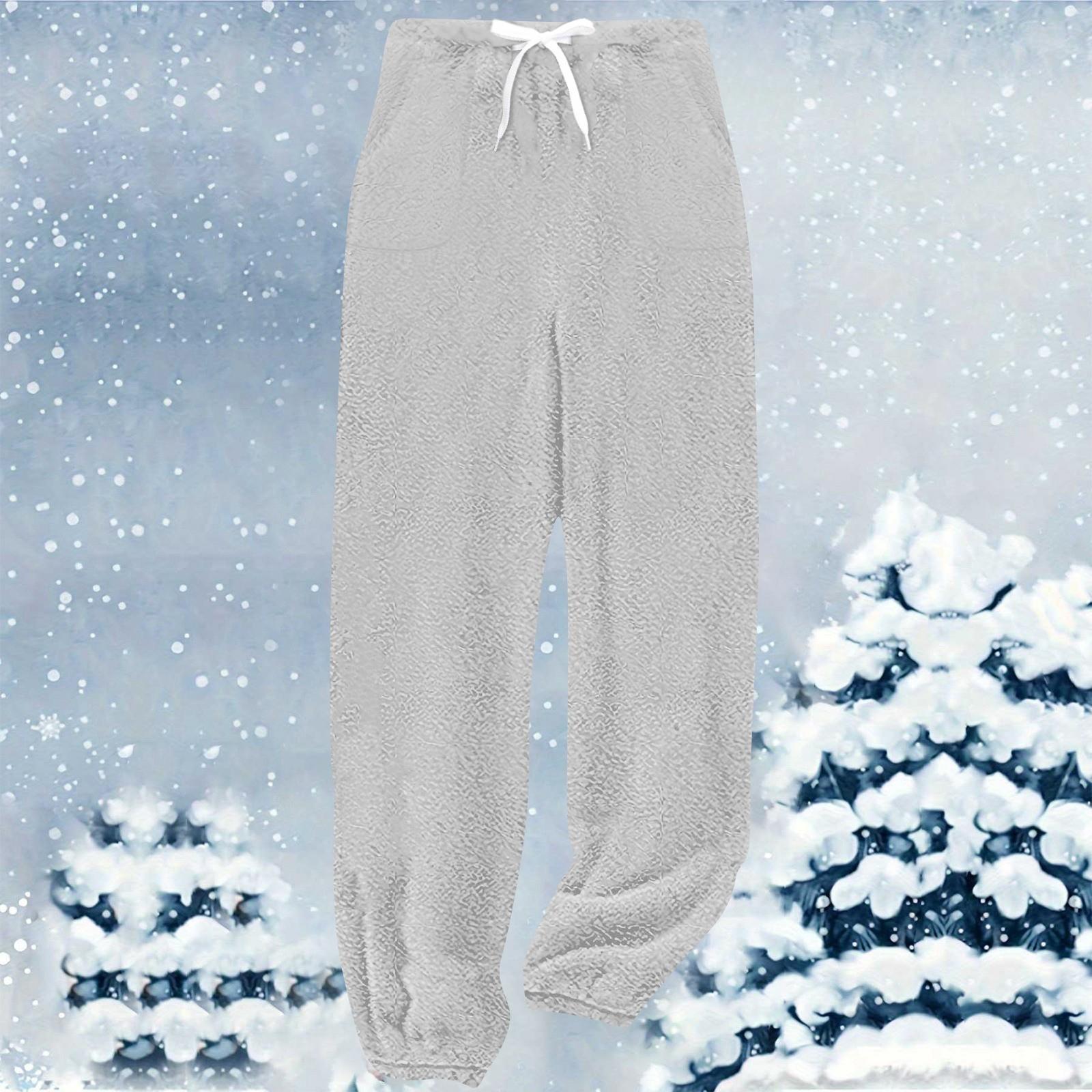 

Женские однотонные модные плюшевые повседневные брюки удобные длинные брюки XXXXXL