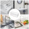 Sink Storage Rack Multifunctional Sink Sponge Holder Dish Brush Storage Drain Basket Detachable Self-Draining Shelf For Home