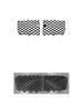 3SD854679D & 3SD854680B Compatible with 2020 Continental GT Fog Light Grille