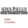 Home & Sports Display Combo:Key Holder & Bathroom Accessories,Wall Coat Racks for | Football & Marathon Medal Holders for Runner