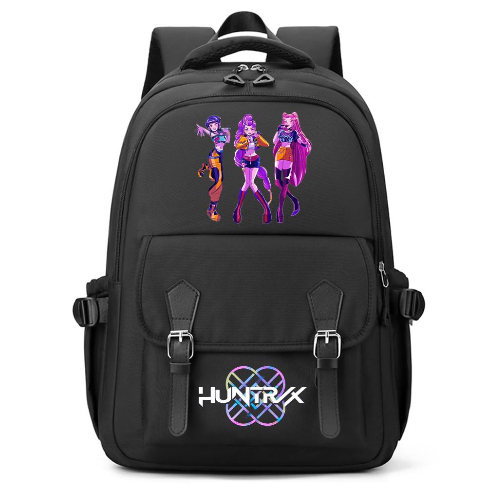Rucsac Anime Desen Animat K-Pop Imprimat Capacitate Mare pentru Adolescent Student Fată Băiat Ghiozdan Rucsac Femei Capacitate Mare Impermeabil Geantă de Voiaj Cadou Copil